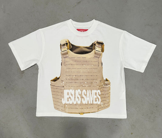 "DONT SHOOT" White Tee