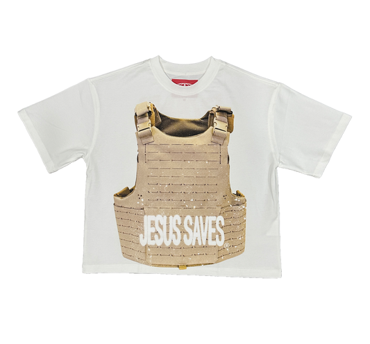 "DONT SHOOT" White Tee