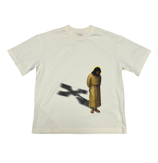 "JUST FOR YOU" Cream Tee